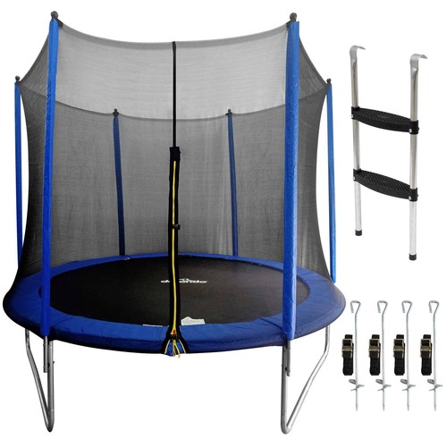 Outdoor trampoline with safety - trampoline,